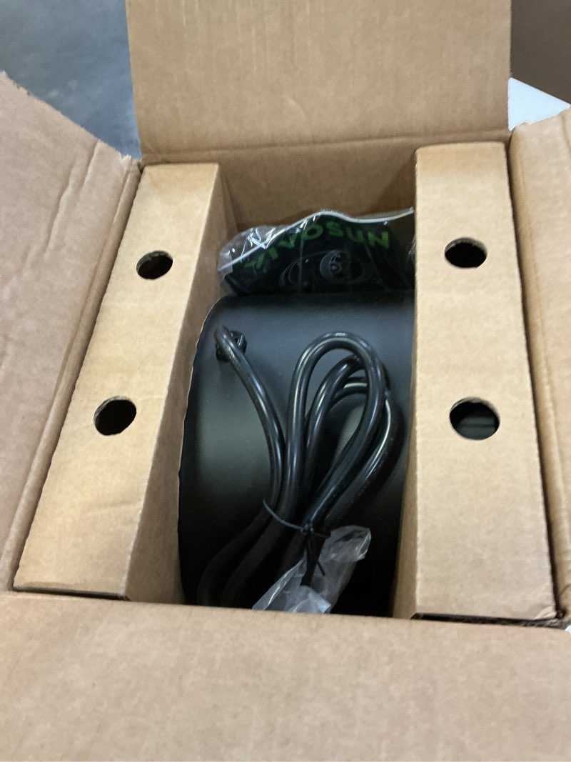 Condition photo showing New/Like New for vivosun inline booster duct fan 8” 420 cfm, hvac exhaust ventilation fan with low noise for basements, bathrooms, kitchens, attics, grow tents, black basic 8”