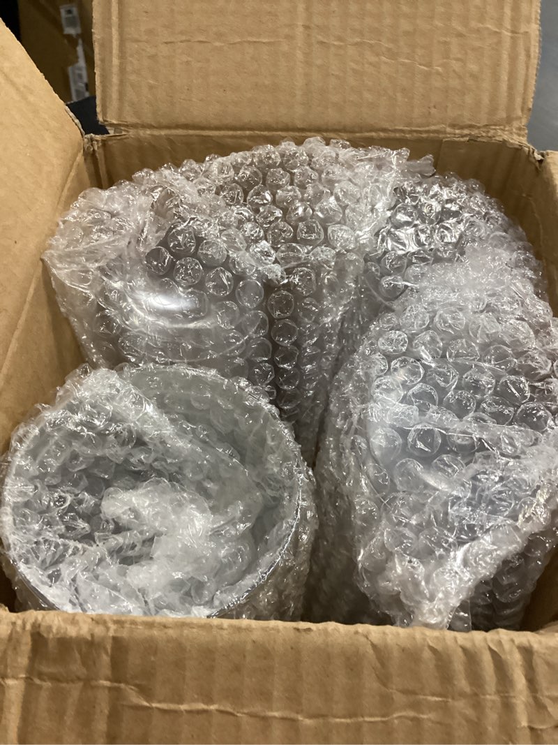Condition photo showing Good Condition for Tebery 100 Pack Clear Plastic Cups Party Glasses, 16Oz Disposable Cup Plastic Tumblers, Elegant Party Tumblers Cups Wedding Cup with Gold Rim 16OZ-Gold Rim-100