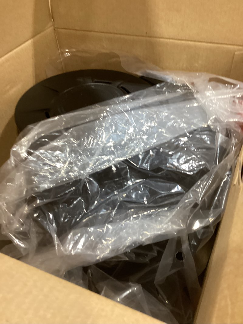 Condition photo showing As Is for ninja 12-cup programmable coffee brewer, 2 brew styles, adjustable warm plate, 60oz water reservoir, delay brew - black/stainless steel