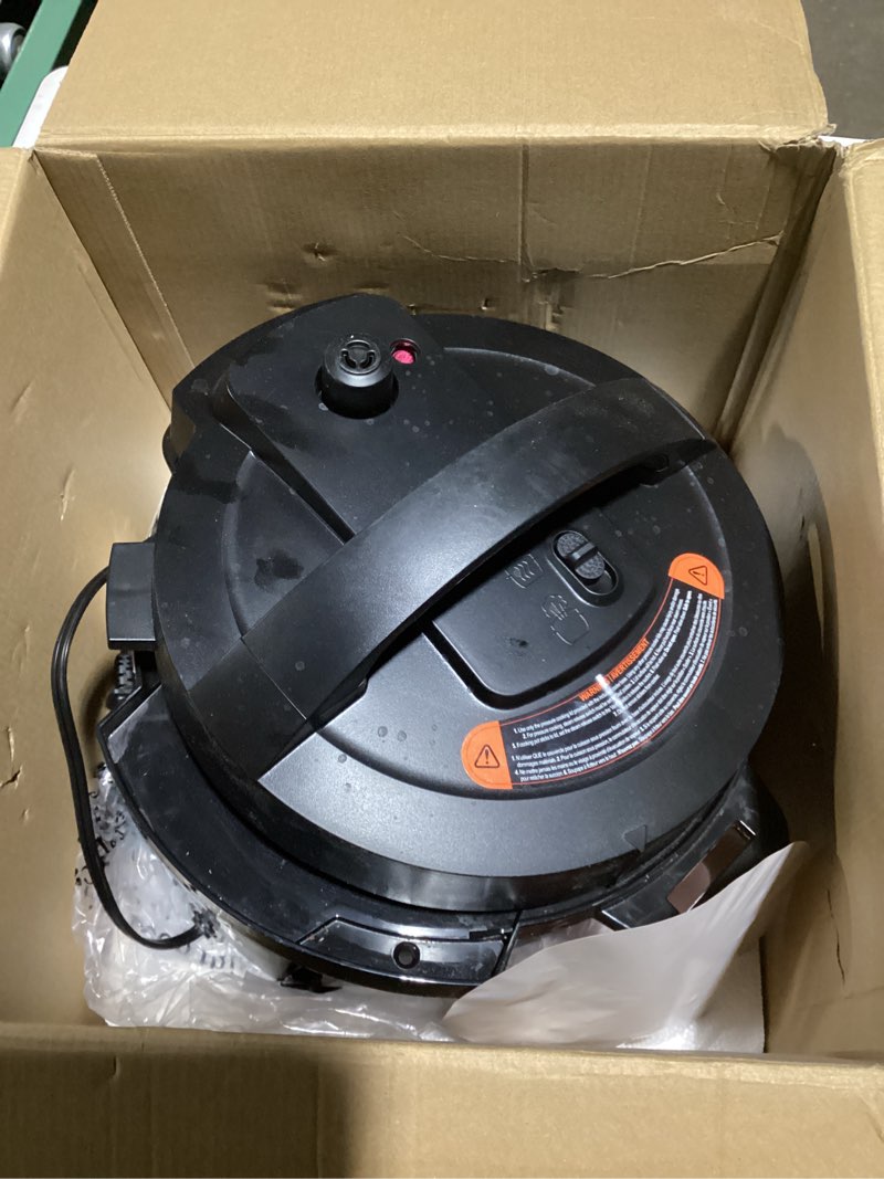 Condition photo showing Good Condition for Instant Pot 4QT RIO Mini 7-in-1 Multi-Cooker, Pressure Cooker, Slow cook, Sauté, Steam, Rice Maker, Yogurt, & Warmer, Black, 4 Quarts