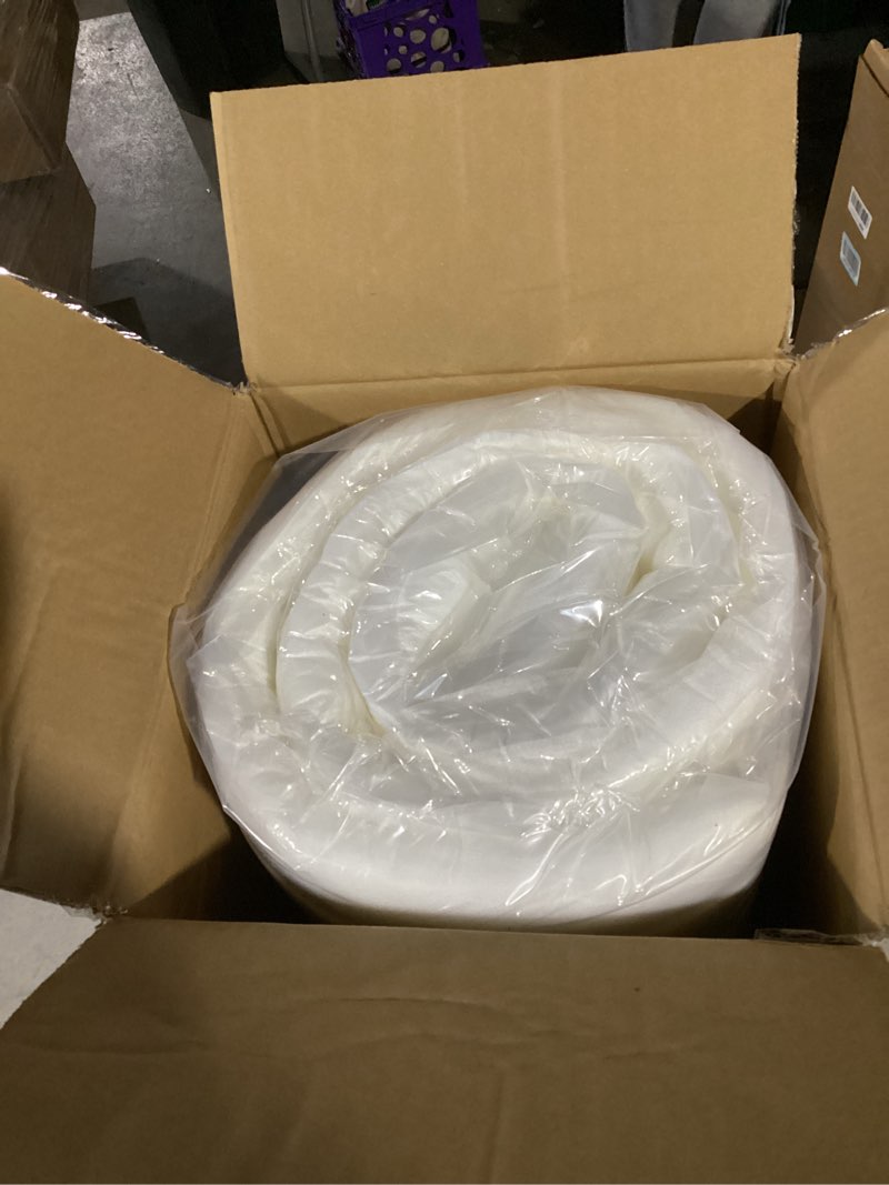 Condition photo showing Good Condition for lucid 2 inch traditional foam mattress topper – ventilated & breathable – conforming support – full size full 2 inch topper only