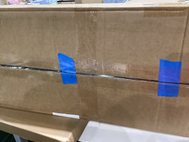 Condition photo showing Good Condition for Solid Wood Coat Rack Clothes Rack, Coat Rack Freestanding with 2 Shelves and 5 Hooks, Heavy Duty Coat Tree for Entryway, Living room, Coat Hanger Stand for Hats, Bags Clothes(Walnut Brown) Walnut Brown 15.75"D x 11.8"W x 69.69"H(No Wheels)