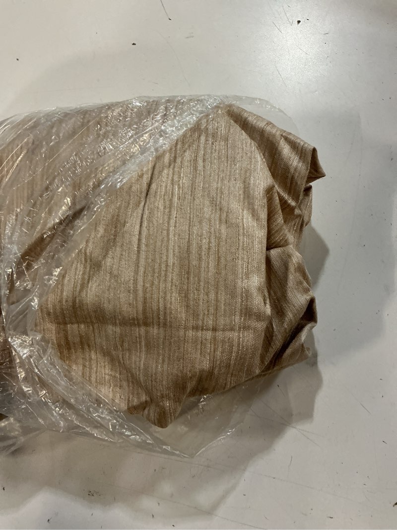 Condition photo showing Good Condition for ( 1 panel ) quince raw silk curtain - single panel, 48x84, sand