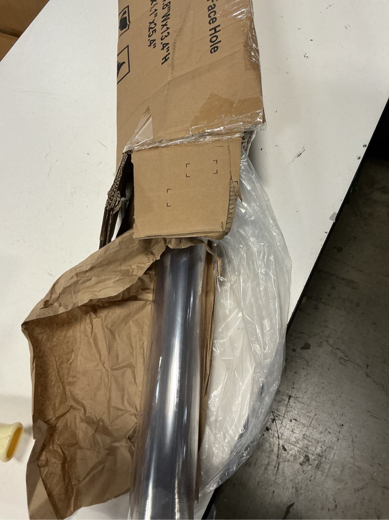 Condition photo showing Good Condition for lovepads 1.5mm thick 42 x 60 inch clear table cover protector, table protector for dining room table, plastic table cover, clear tablecloth protector rectangular, vinyl table pads mat for wood table 42" x 60" (rectangular) clear 1.5mm