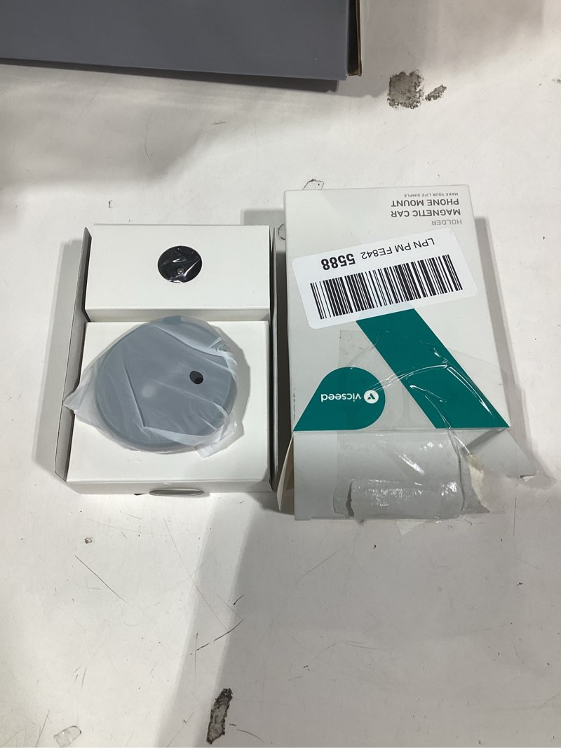 Condition photo showing Good Condition for VICSEED for MagSafe Car Mount [Upgraded Strongest Magnet Power] Magnetic Phone Holder for Car Vent 360 Adjustable Magnetic Car Phone Holder Mount for iPhone 16 Pro Max 15 14 13 12 Plus Mini Fashion Black