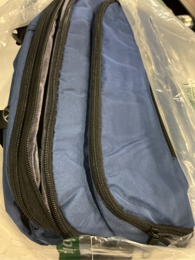 Condition photo showing New/Like New for matein extra large mens travel backpack carry on, expandable traveling backpack for men airline approved, water resistant business casual daypack, traveler gift, blue blue xx-large