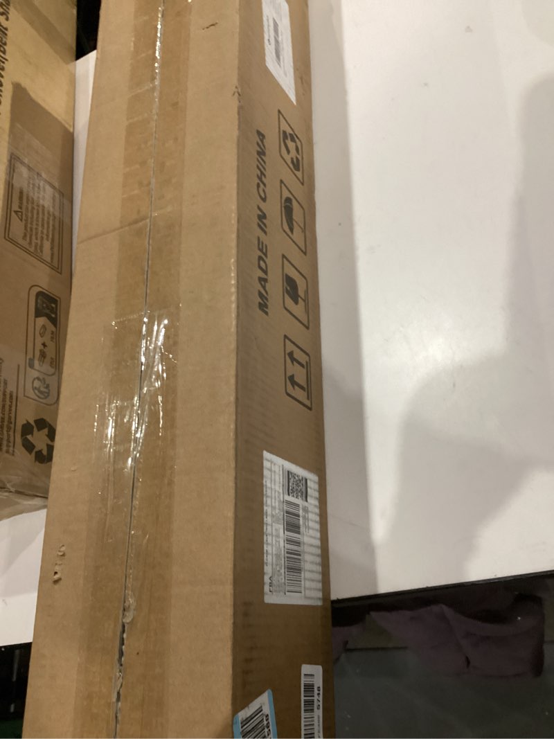 Condition photo showing New/Like New for upsimples Floating Shelves for Wall, 35.5 Inch Shelves for Decor Storage Set of 6, Wall Mounted Wood Shelf for Bedroom, Living Room, Bathroom, Kitchen, Long Picture Ledge Shelves, Brown Brown 35.5in