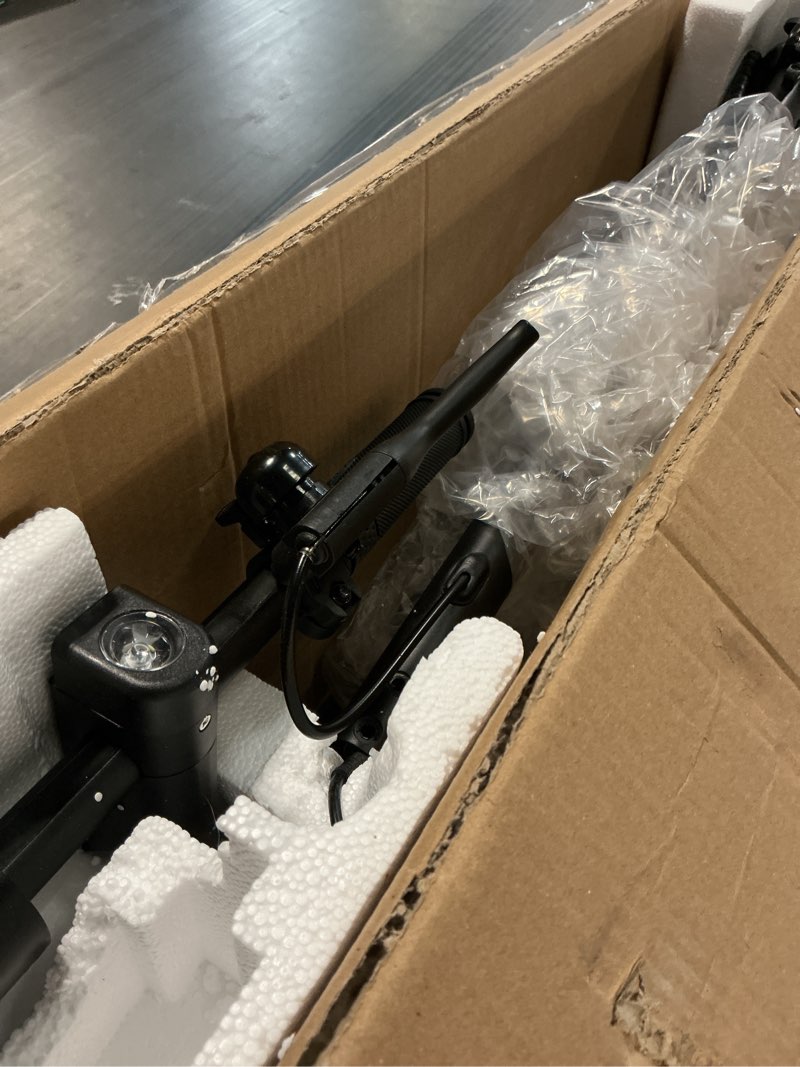 Condition photo showing Good Condition for electric scooters - electric scooter for adults, 500w motor, 18/21 max mph, 21 miles range, app control, cruise control, lightweight foldable e-scooter