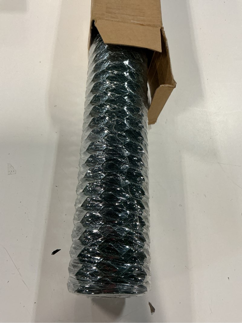 Condition photo showing New/Like New for mklsit chicken wire 15.7 x 315 inches chicken wire fencing mesh green pvc coated floral chicken wire for crafts poultry garden, hexagonal galvanized chicken coop rabbit wire fencing netting