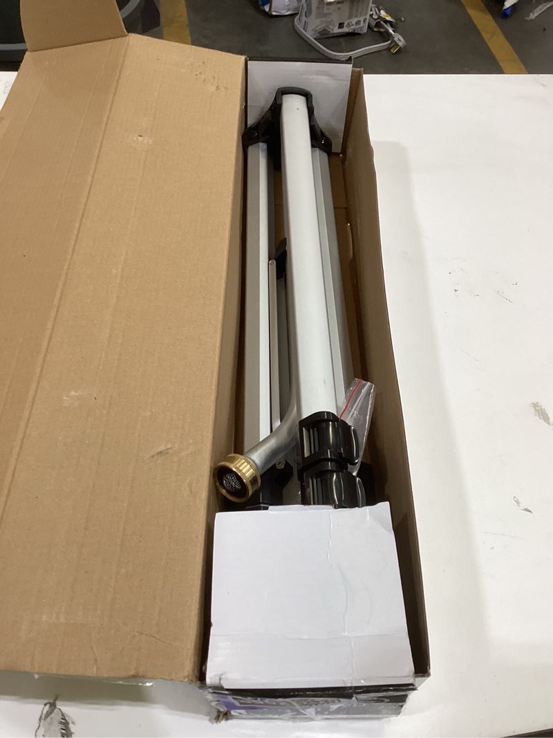 Condition photo showing Good Condition for heavy duty impact sprinkler on tripod base,50 inch tripod sprinkler with brass nozzle for yard large area,extra tall 360 degree rotating,waters up to 90 ft,legs extend up to 50" 50in