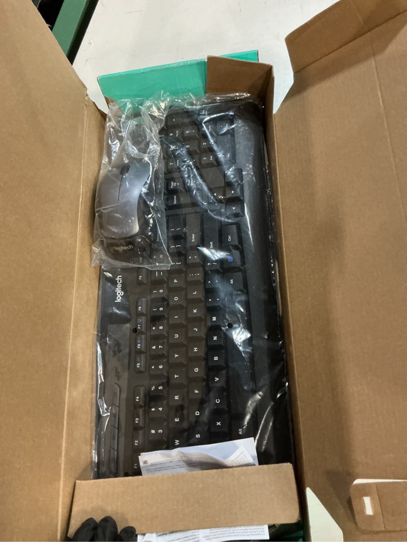 Condition photo showing Good Condition for logitech mk335 quiet wireless keyboard and mouse combo - black/silver keyboard and mouse combo wireless, ambidextrous