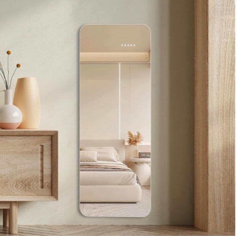 56X15inch Wall -Mounted Round - Angle Dressing Mirror High - Qual