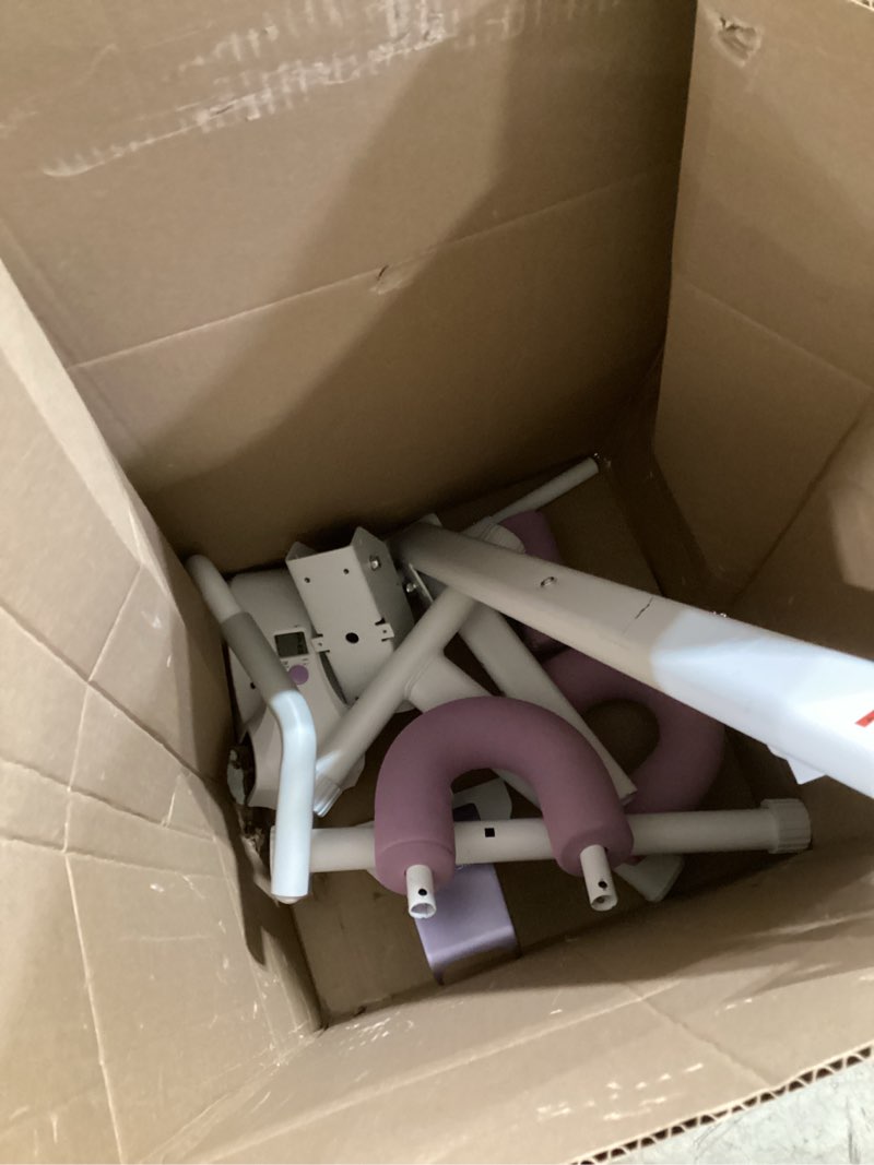 Condition photo showing Good Condition for Ab Machine, Adjustable Ab Trainer Machine for Abs Workout at Home Gym, Foldable, Knee Protection, Abdominal Trainer for Stomach Workout Purple