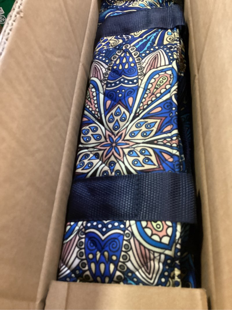 Condition photo showing Good Condition for american mahjong tile set with blue printed carrying bag, 166 premium tiles, 4 all-in-one color racks/pushers, mah jongg sets, mahjong game set for travel, christmas, birthday gifts blue?blue tiles?