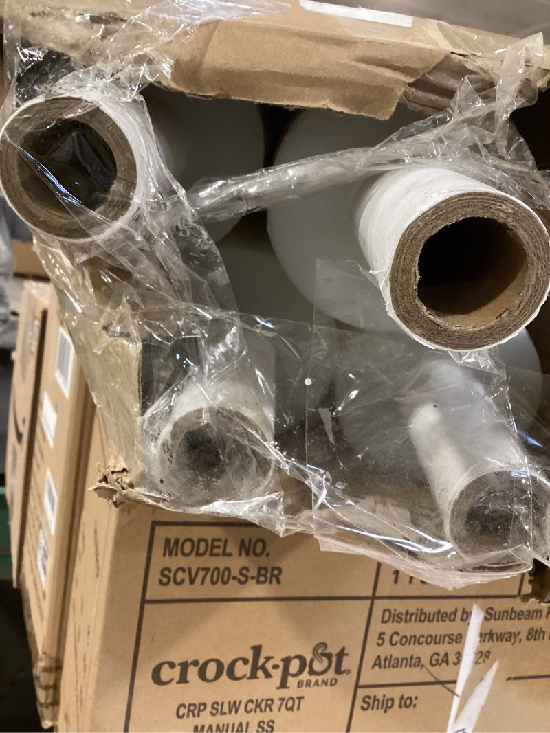 packagezoom 20 inch x 1000 feet stretch wrap with handle, clear stretch film, 4 rolls