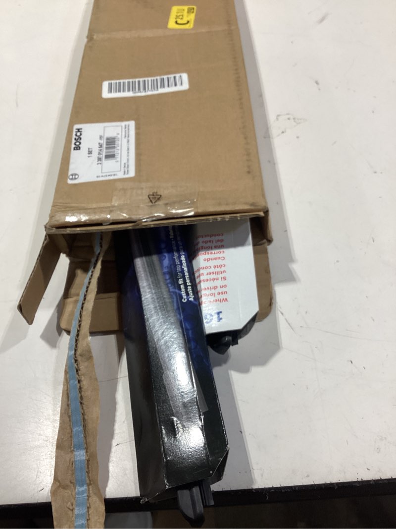 Condition photo showing As Is for bosch 26a16a icon beam wiper blades - driver and passenger side - set of 2 blades (26a & 16a) front (26a & 16a) icon combo pack (front)