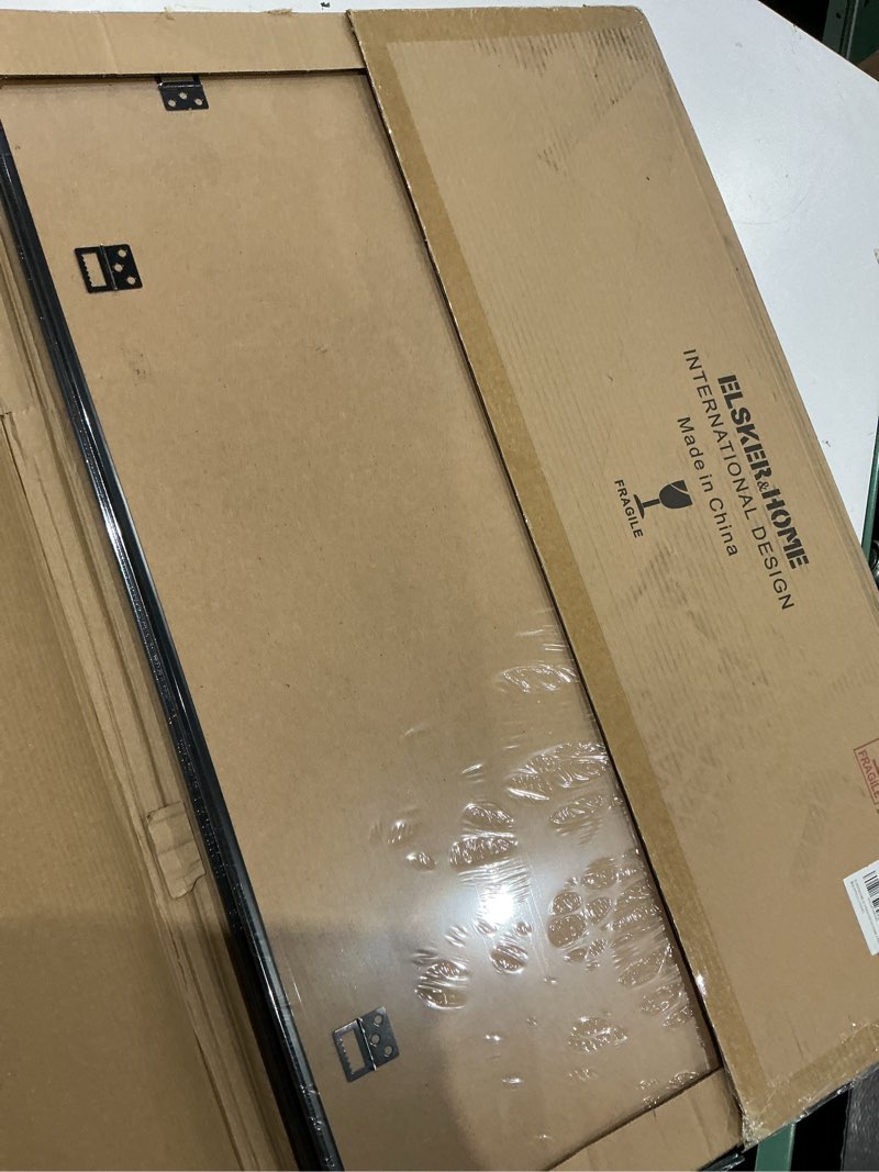 Condition photo showing Good Condition for elsker&home 22.375 x 34 poster frame 3 pack, black picture frame for horizontal or vertical wall mounting, sturdy and scratch-proof black 22.375 x 34