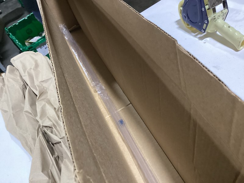 Condition photo showing New/Like New for premium frameless shower door bottom seal strip for glass doors - shower door seal sweep (1/4”x 39”, clear vinyl)