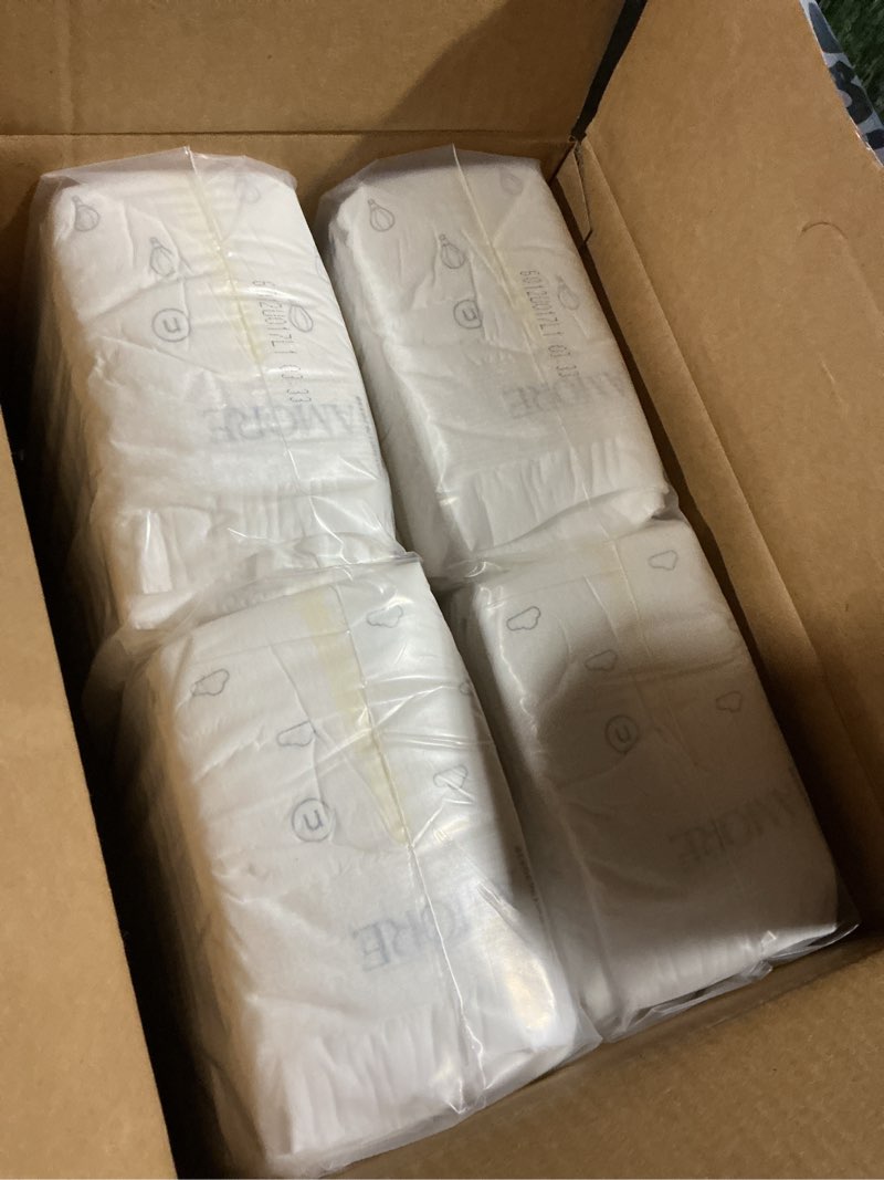 Condition photo showing Good Condition for pampers amore, size 0 (up to 10 lbs), 76 count, our best diaper – hypoallergenic & fragrance free, up to 100% leakproof, soft as cashmere size 0 76