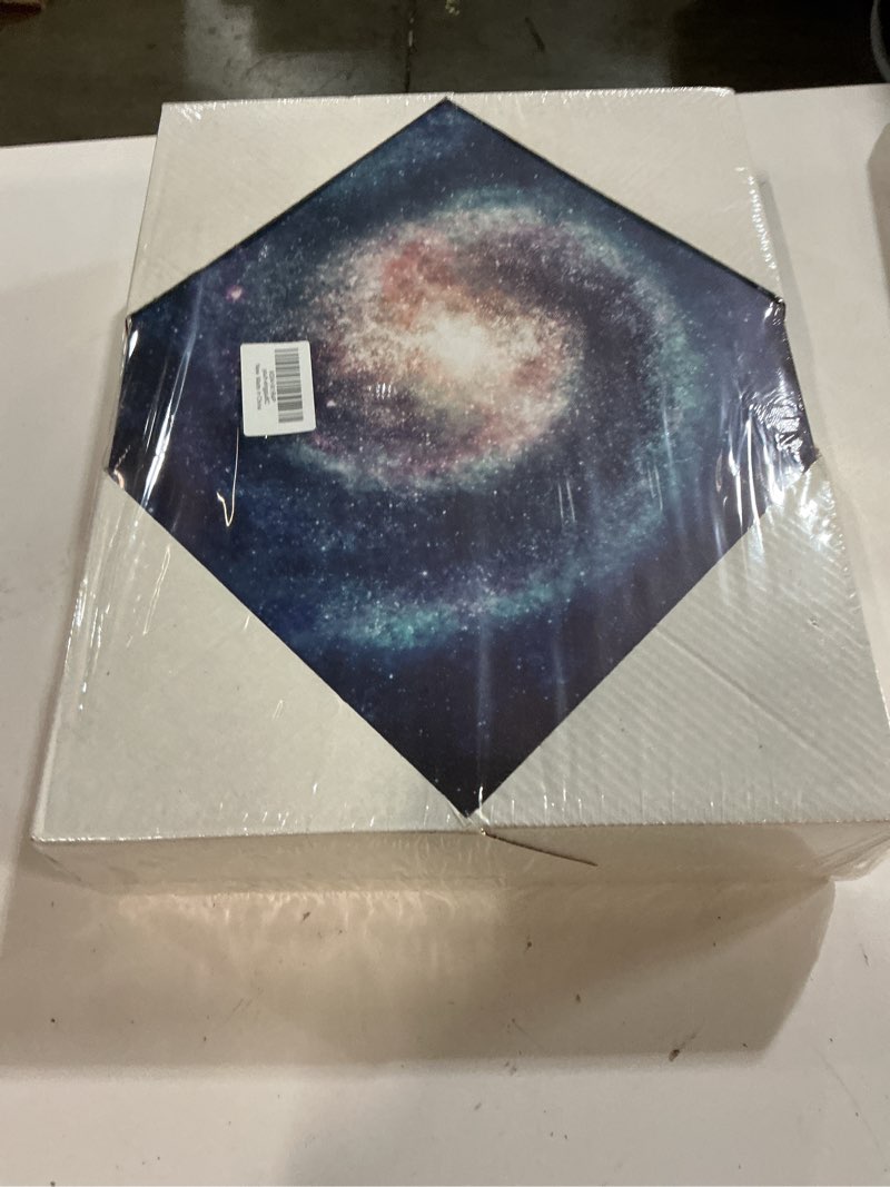 Condition photo showing New/Like New for Outer Space Canvas Prints Wall Art Cloud Stars Nebula Night Sky Picture Wall Art Kids Bedroom Decor Interstellar Posters Living Room Home Decoration Set of 4 (29cmX38cm,Framed) 4A