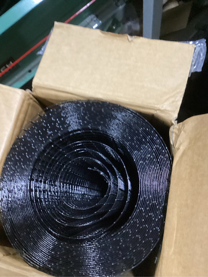 Condition photo showing New/Like New for black hardware cloth1/2 inch 36 inch x 50 foot 19 gauge, pvc coated welded wire mesh roll, heavy duty metal mesh with square grid,fencing roll for chicken coop barrier, rabbit cage, snake fence 1/2inch 36"x50'