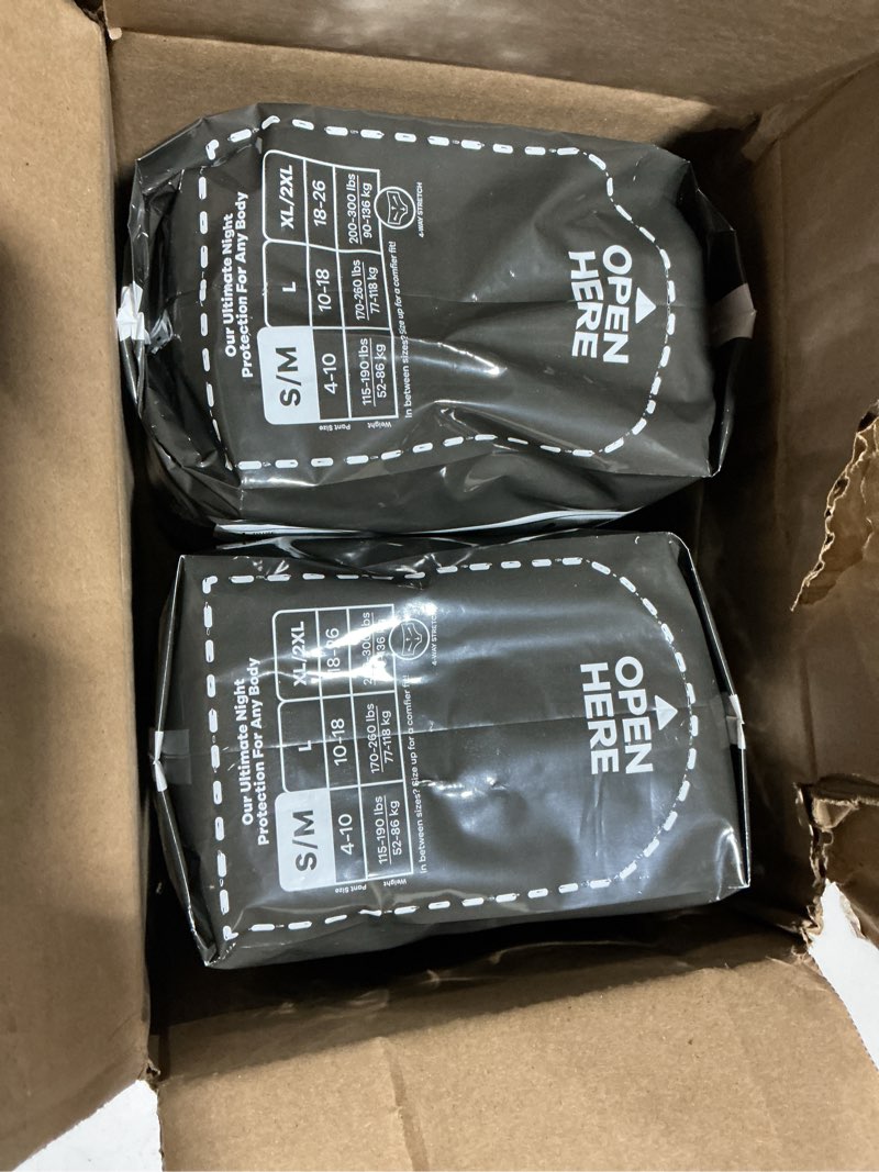 Condition photo showing Good Condition for Always ZZZs Disposable Period Underwear, Size S/M, Absorbs 5X More Than an Ultra Thin Overnight Pad, Comfortable Sleep Worry-Free Nights 26 Count Small/Medium 26.0
