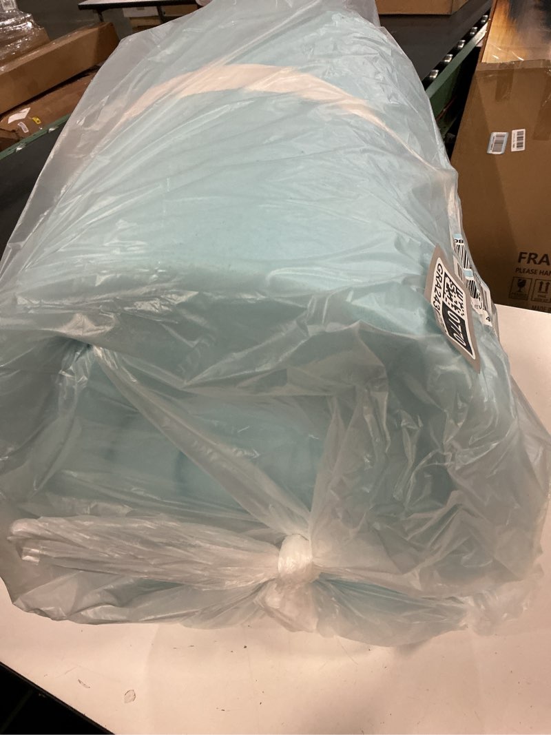 Condition photo showing As Is for Best Price Mattress 1.5 Inch Ventilated Memory Foam Mattress Topper, Cooling Gel Infusion, CertiPUR-US Certified, Dorm Essentials, Full Full 1.5 Inch
