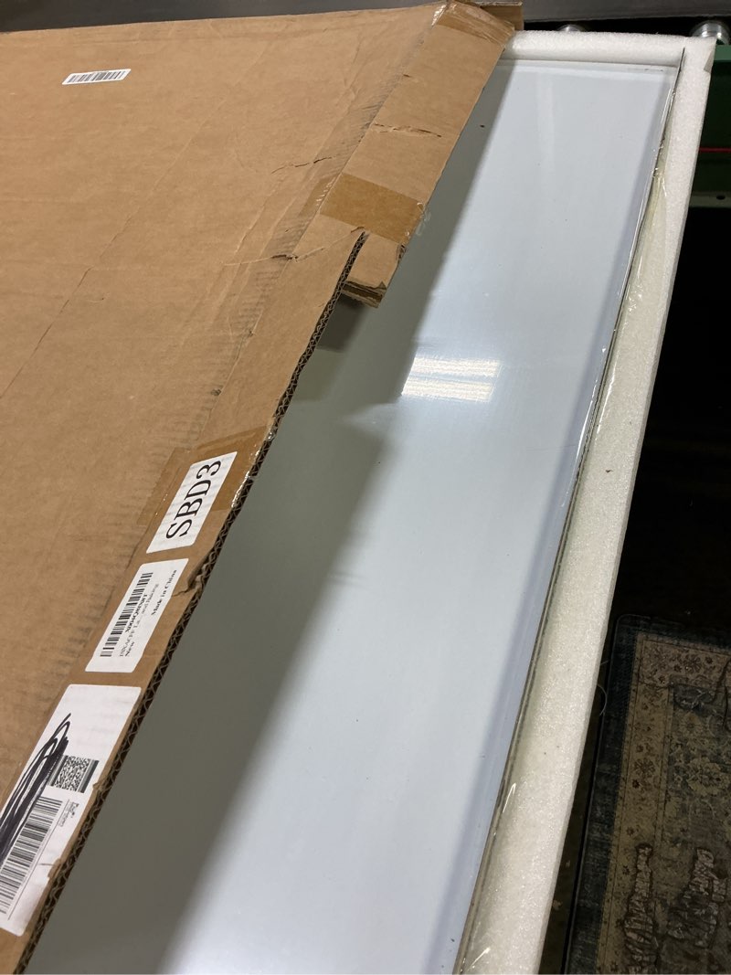 Condition photo showing Good Condition for Large Cutting Board 35.4" L X 22.8" W Stainless Steel Cutting Board with Lip Metal Baking Board Non Stick Thick Board with Rolling Pin for Meat Fruits Vegetables Bread and Baking