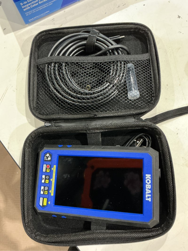 Condition photo showing Good Condition for kobalt 5-in rechargeable compact inspection camera