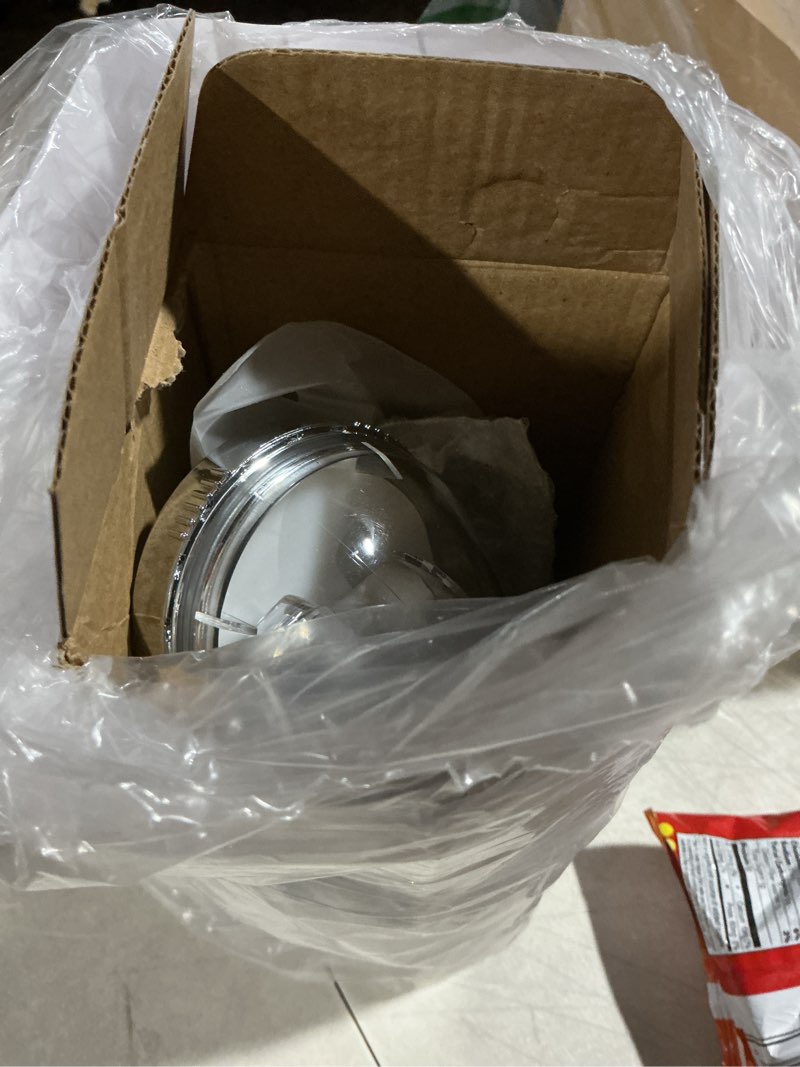 Condition photo showing As Is for Filtered Shower Head with Handheld - High Pressure ShowerHead with Filters for Hard Water - Reduces Dry Itchy Skin, Easy Instal, 4 Modes, Water Saving, Durable, Detachable anti blocking Transparent + Chrome