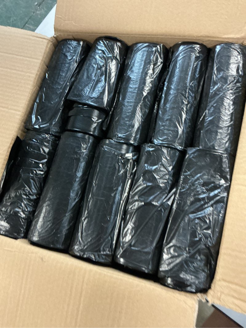 Condition photo showing Good Condition for Reli. 6-10 Gallon Trash Bags | 1000 Bags | Black | Bathroom | Strong | Garbage