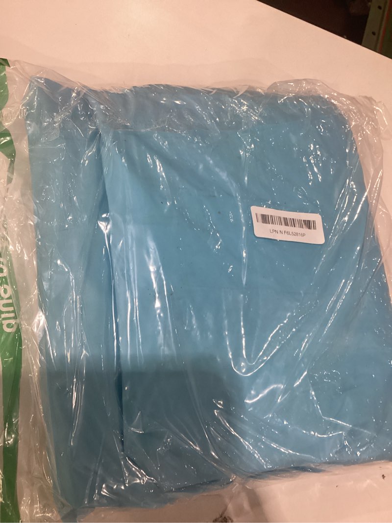 Condition photo showing Good Condition for inflatable kiddie swimming pool, outdoor blow up rectangular pool for kids and toddler (61"x42.5"x18")