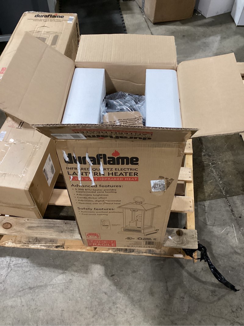 Condition photo showing Good Condition for Duraflame Up to 1500-Watt Infrared Compact Personal Indoor Electric Space Heater with Remote Included 