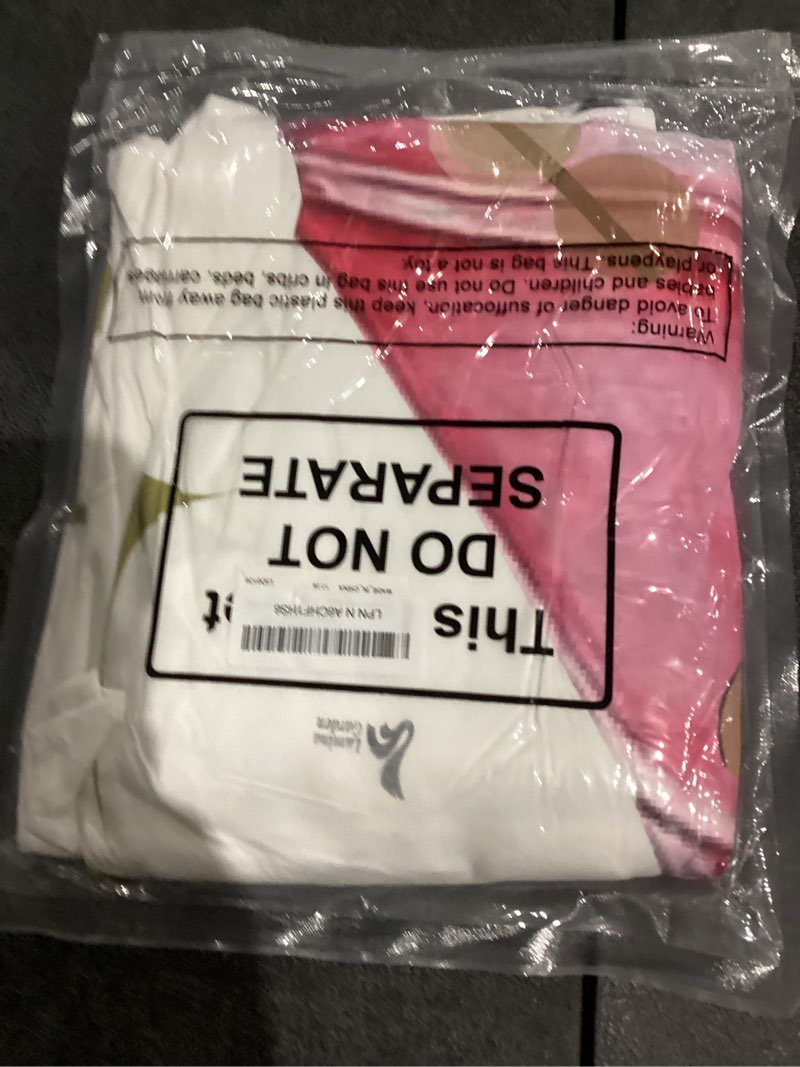Condition photo showing Good Condition for Lumina Garden I'm Just a Tini Bit Older Arch Backdrop Cover 6.6ft Spandex Stretchy Covers Pink Bow f