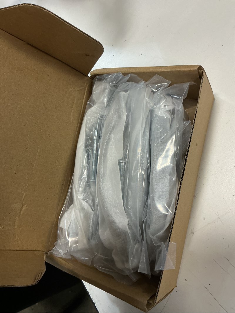 Condition photo showing New/Like New for asidrama 10 pack 4 inch(102mm) matte black kitchen cabinet handles, cabinet pulls kitchen cabinet hardware for cupboard drawer pulls 4" hole center(102mm) 10 pack matte black