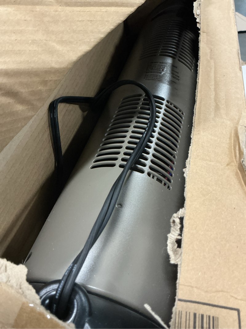 Condition photo showing Good Condition for Lasko Oscillating Ceramic Tower Space Heater for Home with Adjustable Thermostat, Timer and Remote Control, 22.5 Inches, Grey/Black, 1500W, 751320