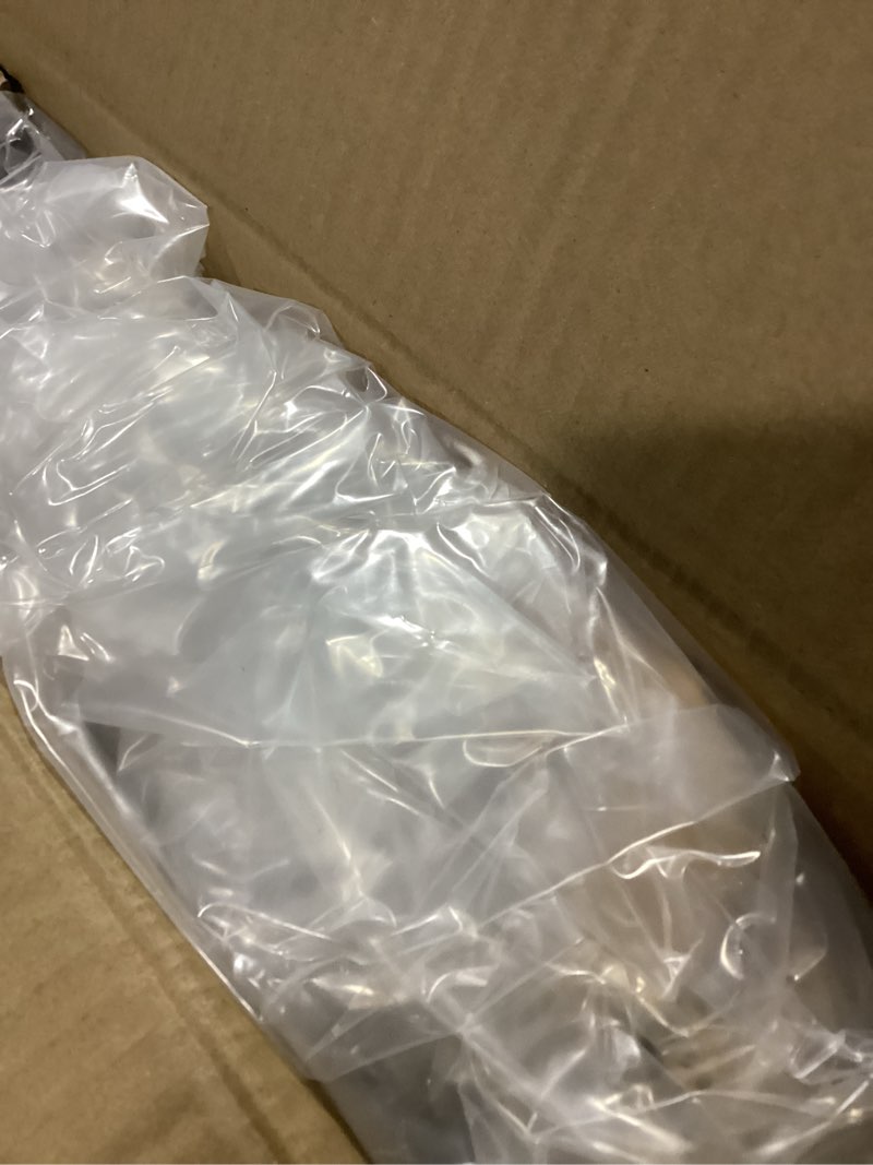 Condition photo showing New/Like New for briky 19.5" h dog stairs for small dogs, non-silp wooden dog steps for bed and couch, foldable 3-step pet stairs for medium dogs and old cats, no assembly required 27.6" l x 18.5" w x 19.5" h - 3 steps