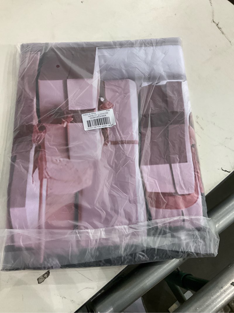 Mocsicka Pink Christmas Backdrop Pink White Fireplace Christmas Tree Photography Background Christma