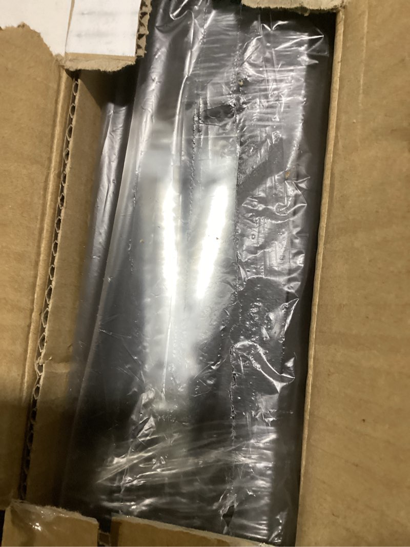Condition photo showing Good Condition for uscnc 24 x 36 inch a frame sign double-sided folding sandwich board heavy duty slide-in sidewalk signboard for outdoor street advertising poster(frame only?no white board) black-1pack double-sided