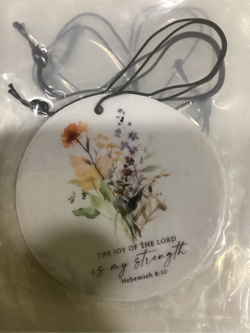 Flower Hanging Scents Air Freshener for Women Girls Gifts, Pastel Leaf Floral Scented Car Accessories Decor for Room Closet Drawer Plant Car Air Freshener-1