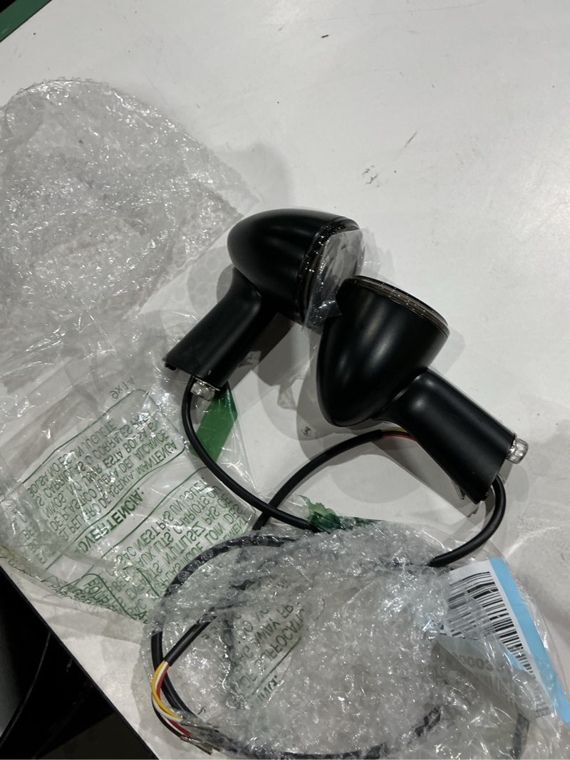 Condition photo showing Good Condition for nthreeauto smoked bullet led rear turn signals integrated brake running light compatible with harley sportster xl 883 1200 1992-2019