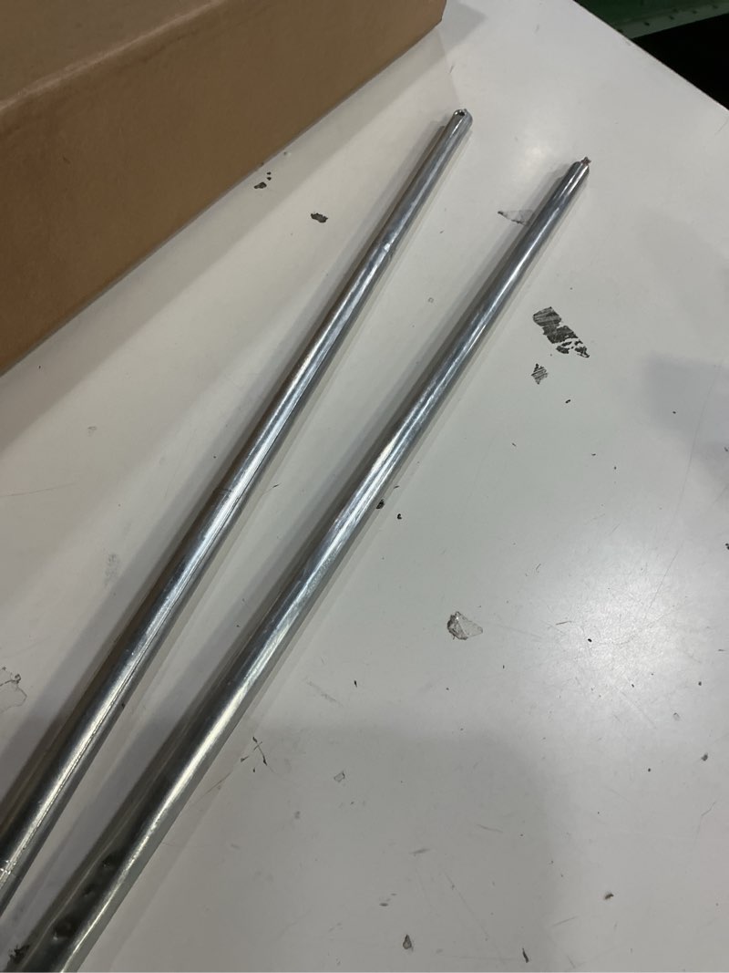 Condition photo showing As Is for c.r. laurence fh2120 crl 21" tubular spiral tilt window balance red bushing