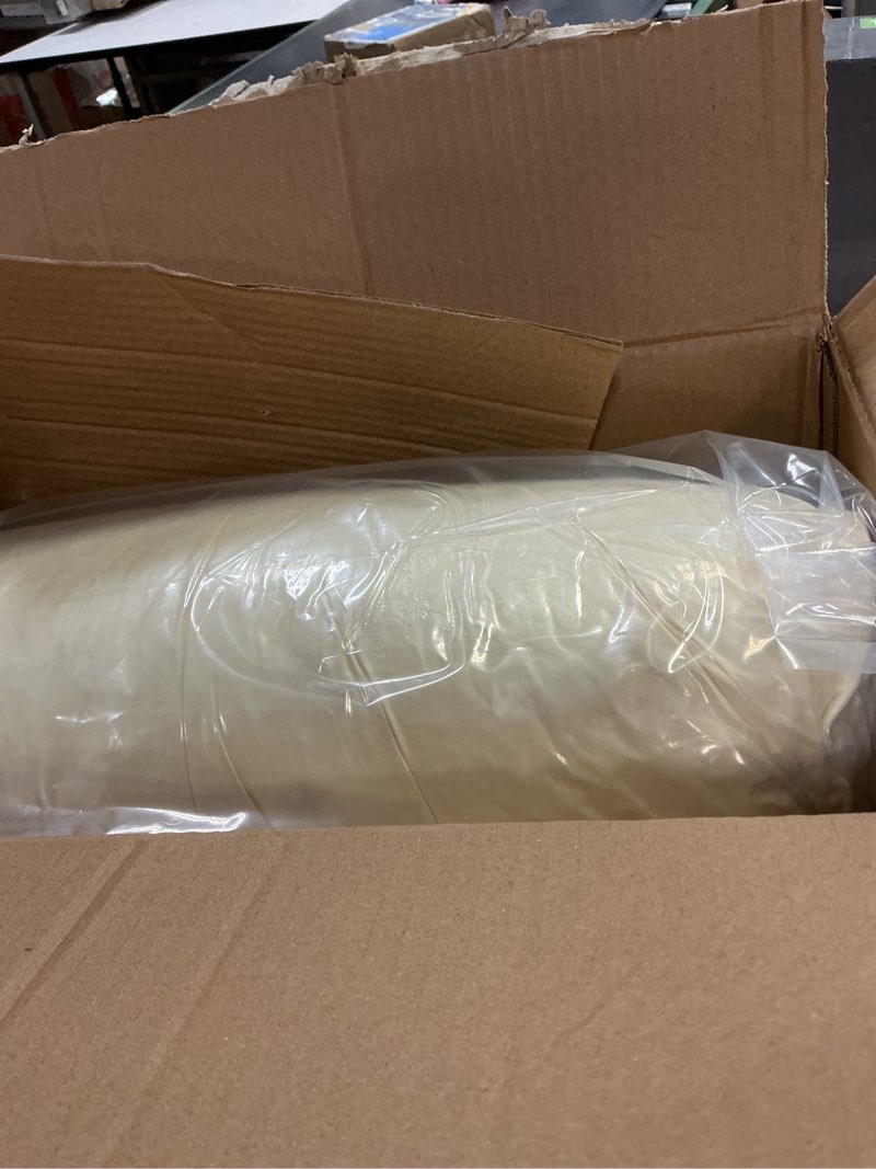 Condition photo showing New/Like New for Goose Down Body Pillow Firm Body Pillows for Adults Large Long Hugging Pillow Insert for Side Sleepers, Breathable Full Body Pillow for Bed with 100% Organic Cotton Downproof Shell (White 20" X 72")