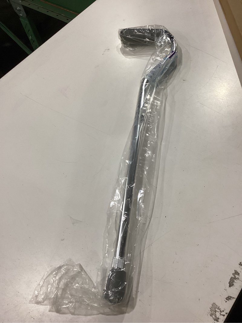 Condition photo showing New/Like New for medline aluminum-chrome offset walking cane, adjusts 29–38” & supports up to 300 lbs. — mobility aid provides balance for seniors & adults