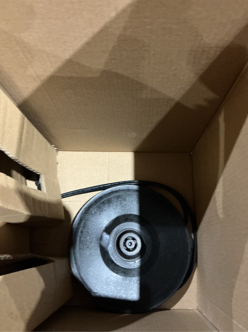 Condition photo showing As Is for cuisinart perfectemp 1.7-liter electric kettle, cordless electric tea kettle, 1500w for fast heat-up, 6 preset temperatures, 30-minute keep warm, stay cool nonslip handle, cpk-17p1 stainless steel perfectemp