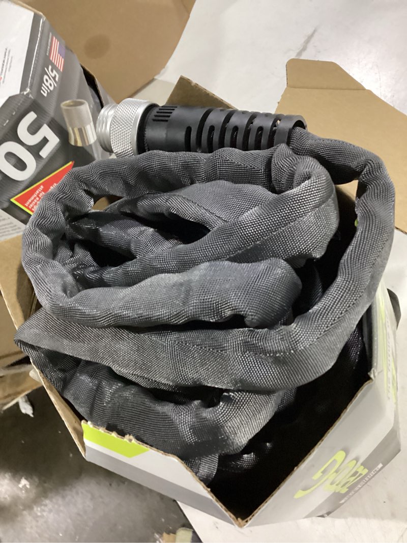 Condition photo showing Good Condition for zero-g teknor apex 5/8-in x 50-ft premium kink free woven gray hose