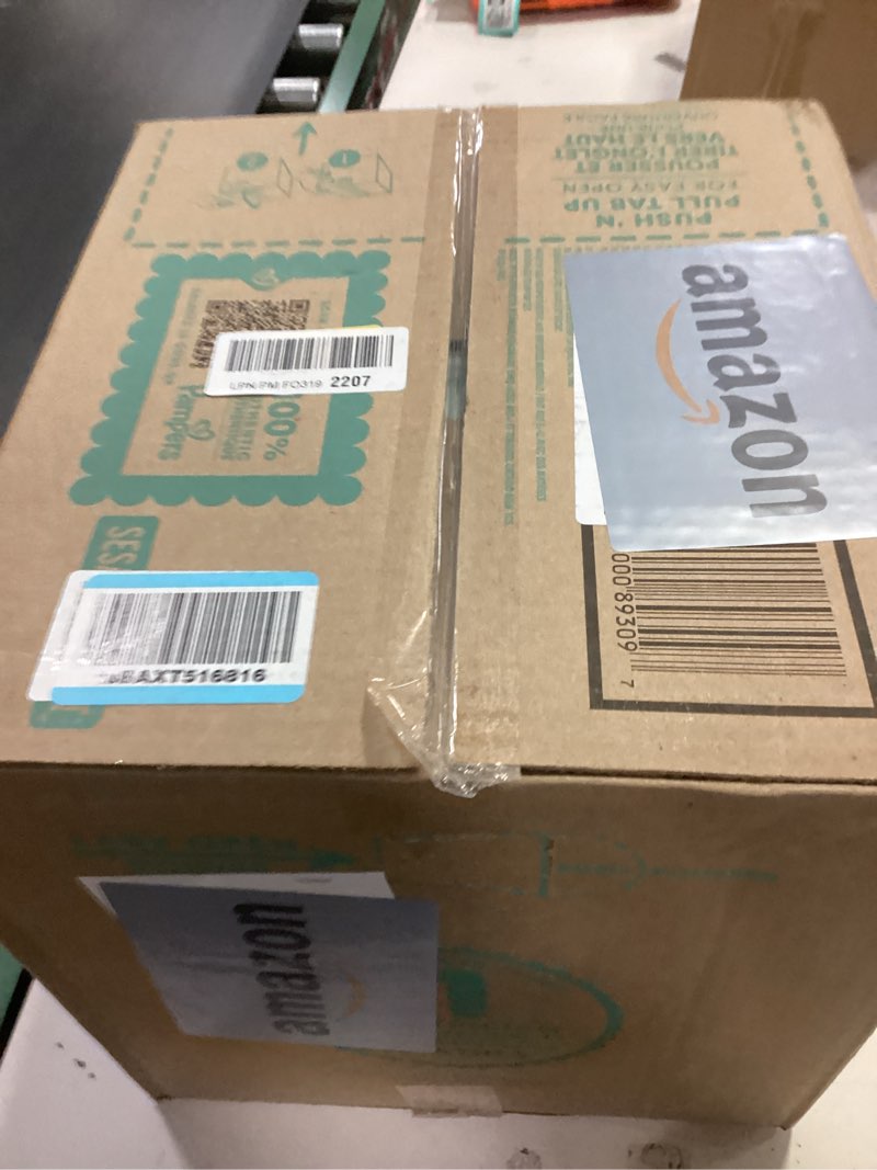 Condition photo showing New/Like New for SIZE ONE***Pampers Diapers - Baby Dry - Size 1, 144 Count, Absorbent Disposable Infant Diaper (Packaging May Vary) Size 1