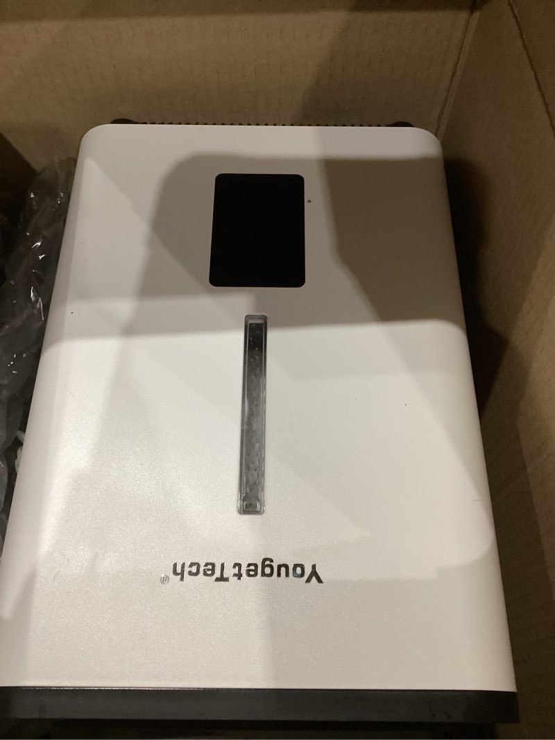 Condition photo showing As Is for Evaporative Humidifiers for Bedroom Large Room|1.55Gallons|20W evaporative cool mist humidifier|7 Speed | MAX Output 1000 ml/h | Auto Humid | Top Filling EH18S