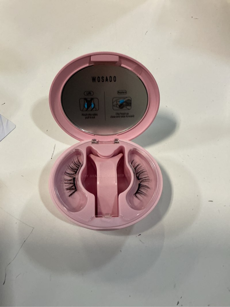 Condition photo showing Good Condition for wosado×zootopia1 soft magnetic eyelashes kit with applicator, disney [no.18 velvet black] 21.5mm reusable glue-free magnetic lashes, cruelty-free false lash, waterproof, lightweight, for heavy makeup no.18 velvet black 1 pair (pack of 1)
