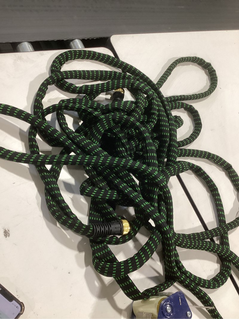 Condition photo showing Good Condition for flex-able hose xtreme 1-in x 50-ft kink free woven green hose